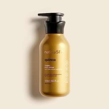 Nativa SPA by O Boticario Quinoa Hydrating Body Lotion, Fragranced Skin Moisturizer with Purified Quinoa Drops, 13.5 Ounce