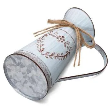 Yoillione Vintage Light Blue Jug Vase for Home Decor