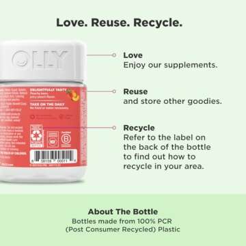 OLLY Probiotic + Prebiotic Gummies for Digestive Health