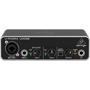 Behringer U-Phoria UMC22 USB Audio Interface