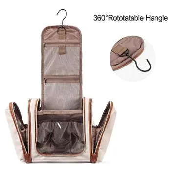 CLUCI Toiletry Bag - Water-resistant Makeup Organizer