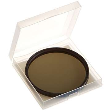 Amazon Basics Circular Polarizer Camera Lens Filter - 82 mm