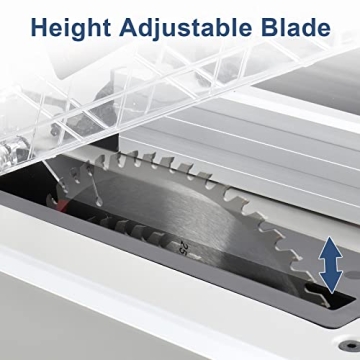 Tuffiom 10 inch Table Saw for DIY Projects and Crafts