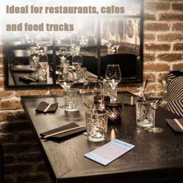 Officeva Guest Checks Note Pads - 300 Sheets for Servers