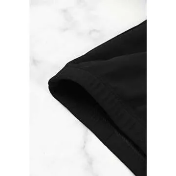 Sovoyontee Women Black Plus Size Ruffle Flounced High Waisted Swimsuits Swimwear 3XL 18