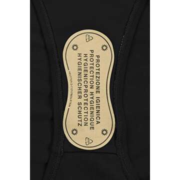 Sovoyontee Women Black Plus Size Ruffle Flounced High Waisted Swimsuits Swimwear 3XL 18