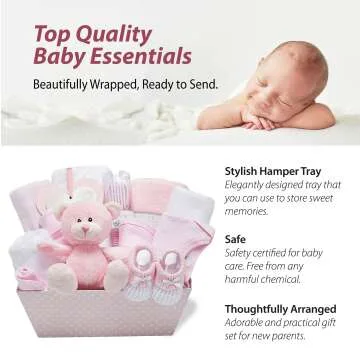 Baby Girl Pink Gift Hamper for Newborns