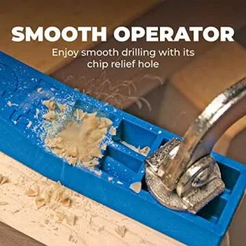 Kreg MKJKIT Mini Jig Kit - Simple, Compact Kreg Pocket-Hole Jig - Create Strong Joints Without Glue - For Tight Spaces & Small Projects - Unlimited Material Thickness