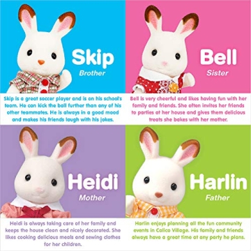 Calico Critters Hopscotch Rabbit Family Imaginative Fun