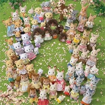 Calico Critters Hopscotch Rabbit Family Imaginative Fun