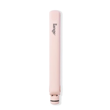 L'ANGE HAIR Aplatir Ceramic Flat Iron Hair Straightener | Adjustable Temp Dual Voltage Hair Straightening Iron | Tourmaline-Infused Flat Iron | Best 1 Inch Flat Iron to Ease Frizz | Blush