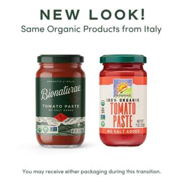 Bionaturae Organic Tomato Paste - USDA Certified Quality