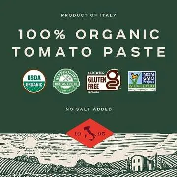 Bionaturae Organic Tomato Paste - USDA Certified Quality