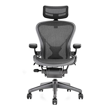 Herman Miller Aeron Chair Ergonomic Graphite Frame PostureFit