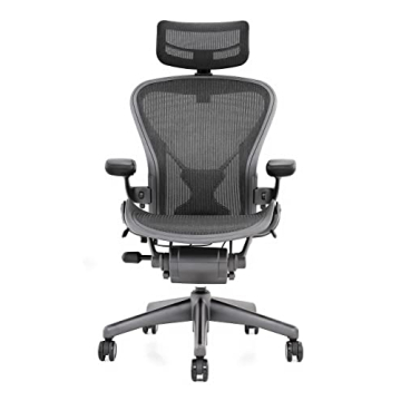 Herman Miller Aeron Chair Ergonomic Graphite Frame PostureFit