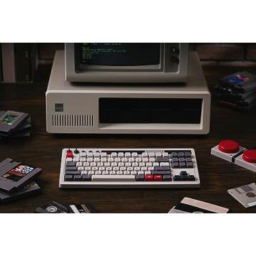 8Bitdo Retro Mechanical Keyboard with Programmable Buttons