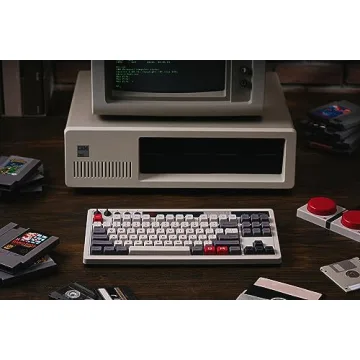 8Bitdo Retro Mechanical Keyboard with Programmable Buttons