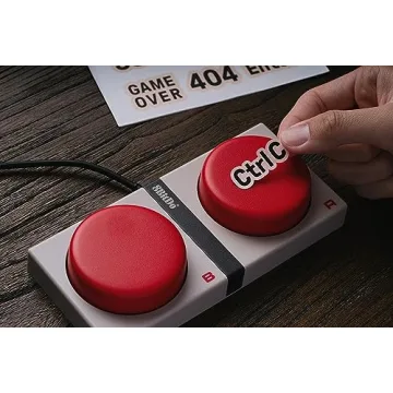 8Bitdo Retro Mechanical Keyboard with Programmable Buttons