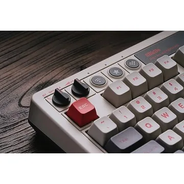 8Bitdo Retro Mechanical Keyboard with Programmable Buttons