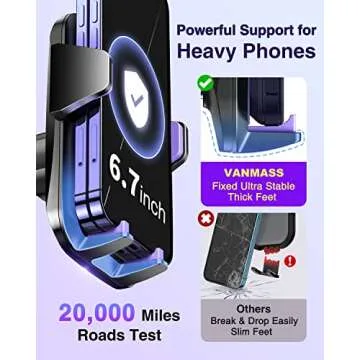 VANMASS 2025 Strongest Military-Grade Car Phone Holder - Ultimate Handsfree