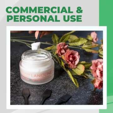 Kopperko 100 Pack Cosmetic Spatulas for Beauty & Crafts