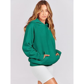 ANRABESS Women Oversized Fleece Hoodie Comfy Stylish 2024