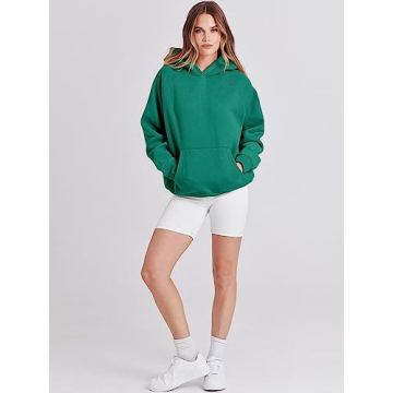 ANRABESS Women Oversized Fleece Hoodie Comfy Stylish 2024