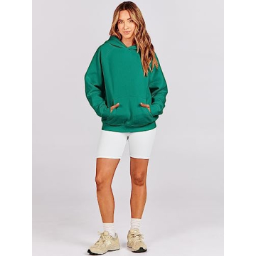 ANRABESS Women Oversized Fleece Hoodie Comfy Stylish 2024