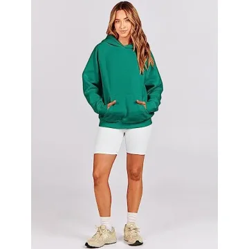 ANRABESS Women Oversized Fleece Hoodie Comfy Stylish 2024