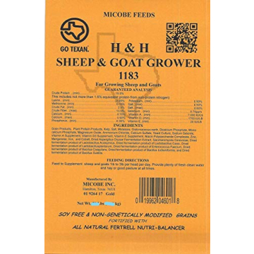 All Natural Sheep and Goat Feed for Optimal Health