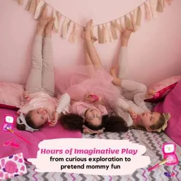 Realistic Pretend Makeup Kit for Kids 2 Years and Up