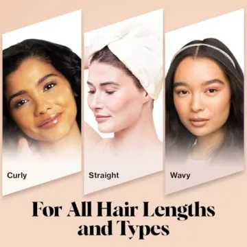 Kitsch Microfiber Hair Towel Wrap for Efficient Hair Drying