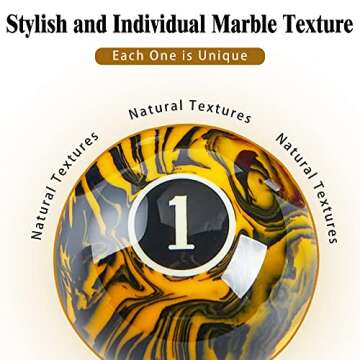 Billmart Premium Billiard Balls Set for Game Rooms