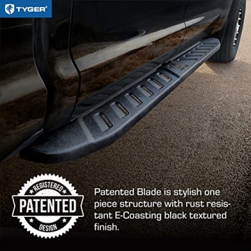 Tyger Auto 6.6" Blade Running Boards for Chevy & GMC