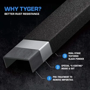 Tyger Auto 6.6" Blade Running Boards for Chevy & GMC