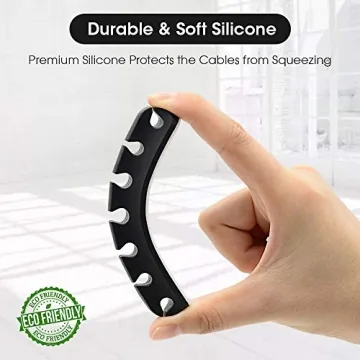 3 Pack Cable Organizer Clips for Tidy Cords