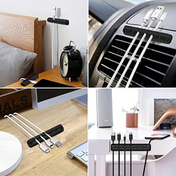 3 Pack Cable Organizer Clips for Tidy Cords