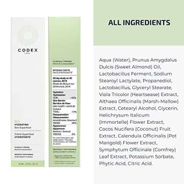 Codex Labs Hydrating Superfood Moisturizer - Body and Face Cream for Sensitive Skin for Women, Men a...