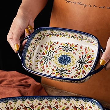 ONECCI Ceramic Baking Dishes Set - Stylish & Functional