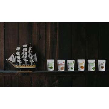 USDA Organic Barley Grass Powder 4 oz (113 Grams), Raw, Vegan, Green Super Food, Rich in Plant Protein, Fibers and Minerals, Natural Energy Booster and Body Detox, Resealable Pouch