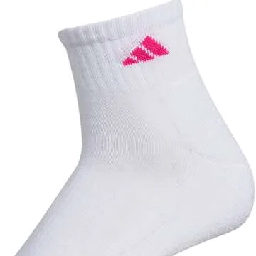 Adidas Women's Athletic Quarter Socks 6 Pack