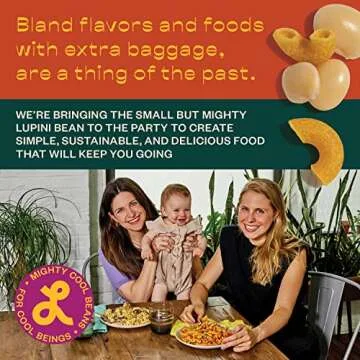 Lupii Mighty Lupini Bean Elbows Pasta: Gluten-Free Protein