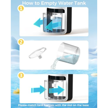 Quiet TABYIK Dehumidifier 42oz for Home & RV