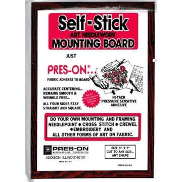 Pres-On B05S Mounting Board - Precision 5x7 Crafting Solution