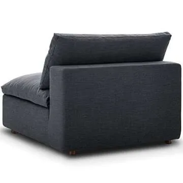 Versatile Modern Sectional Sofa | Commix Comfort in Gray