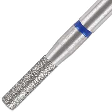 PANA 3/32” Diamond Nail Drill Bit (Medium Grit) - Professional Cuticle Nail Drill Bits for Acrylic Gel Nails Dry Manicure Pedicure Shape Remove Tools (Column Bit, Style 11)