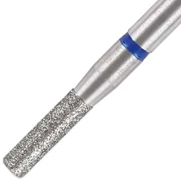 PANA 3/32” Diamond Nail Drill Bit (Medium Grit) - Professional Cuticle Nail Drill Bits for Acrylic Gel Nails Dry Manicure Pedicure Shape Remove Tools (Column Bit, Style 11)