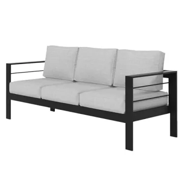 Wisteria Lane Aluminum Sofa for Stylish Outdoor Seating