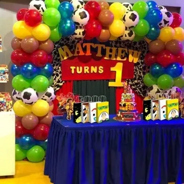 16 PCS Bright Toy Inspired Party Gift Bags for Kids