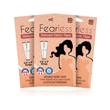 Fearless Fabric and Skin Double Sided Tape - 50 Count
